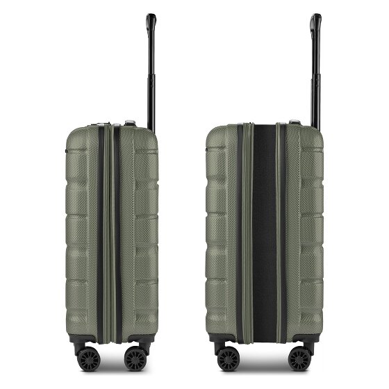 Franky Munich 4.0 4 wielen Cabinewagen S 53 cm met uitbreidingsplooi