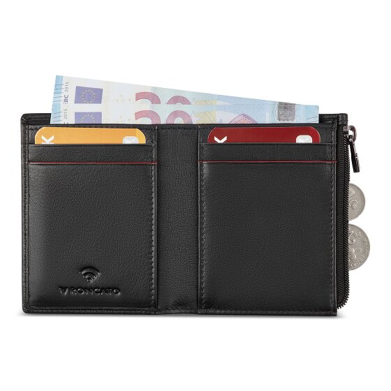 Roncato Detroit Portemonnee RFID-bescherming Leder 8 cm