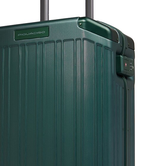 Piquadro PQLM 4 wielen Cabinewagen 55 cm Laptopvak