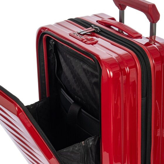 Porsche Design Roadster 4 wielen Cabinewagen S 55 cm Laptop compartiment met uitbreidingsplooi
