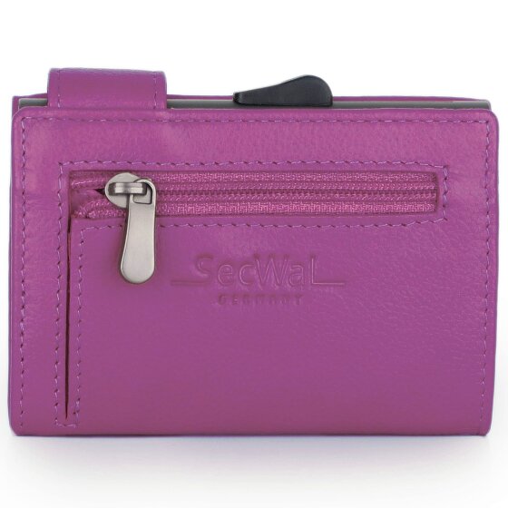 SecWal SecWal 1 Creditcard etui Portemonnee RFID Leer 9 cm