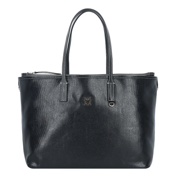 Tommy Hilfiger TH Monoplay Leather Shopper Tas 35 cm