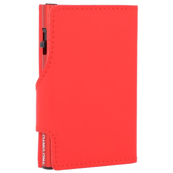 Tru Virtu Click & Slide Creditcardetui Portemonnee RFID Leer 6,5 cm
