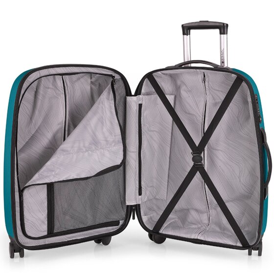 Gabol Paradise XP 4 wielen Trolley M 67 cm met uitbreidingsplooi