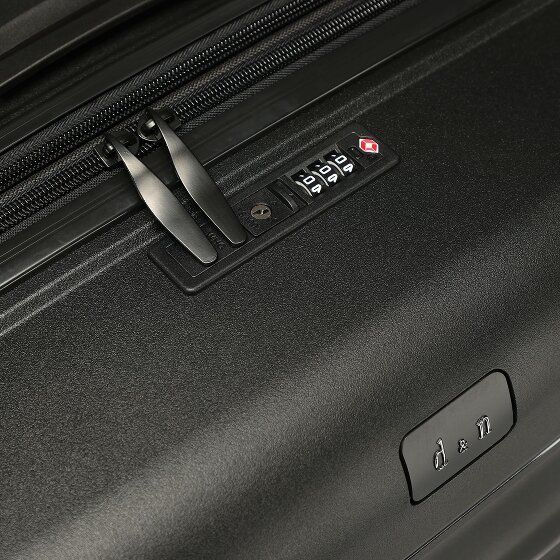 d&n Travel Line 4700 4 wielen Trolley 78 cm met uitbreidingsplooi