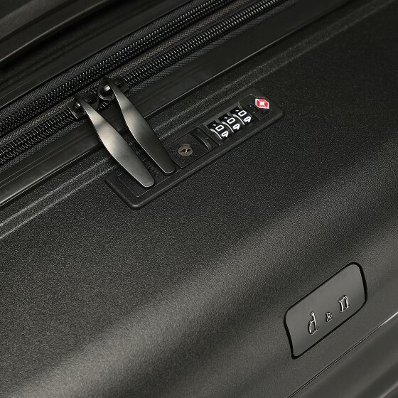 d&n Travel Line 4700 4 wielen Trolley 78 cm met uitbreidingsplooi