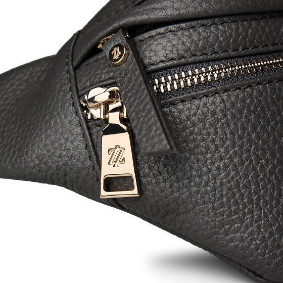 Lazarotti Bologna leer Fanny pack met dubbele rits, crossbody, leer, 25 cm
