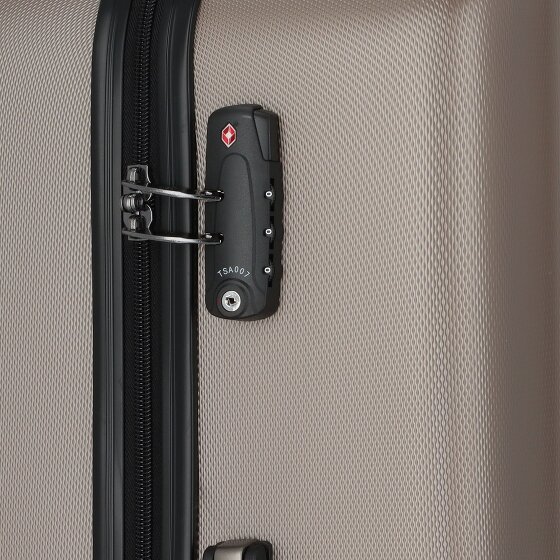 bugatti Lima 2.0 4-wielige trolley 75 cm met dubbele wielen