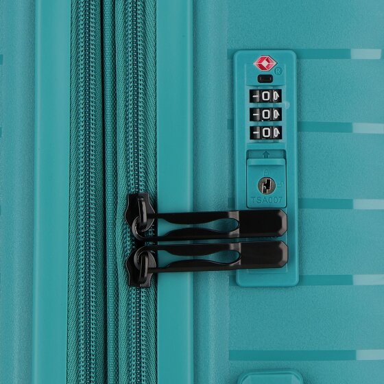 d&n Travel Line 4500 4 wielen Kofferset 3-delig met uitbreidingsplooi