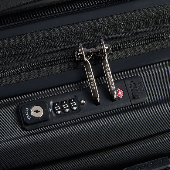 Delsey Paris Shadow 5.0 4-wiel cabine trolley 55 cm laptopvak met uitbreidingsplooi