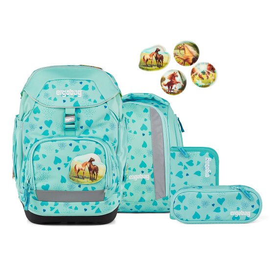 Ergobag Set rugzakken 6 st. incl. klittenbandset