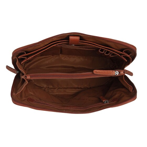 The Chesterfield Brand Novum Koffer Leer 35 cm Laptop compartiment