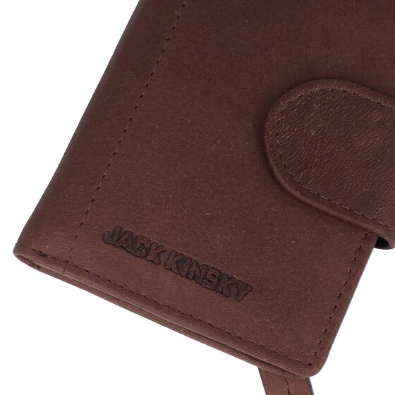 Jack Kinsky Aruba Portemonnee RFID-bescherming Leer 7.5 cm