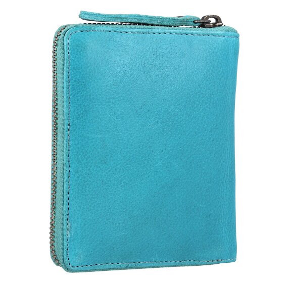 Greenburry Vintage Gewassen Leren Portemonnee 10 cm