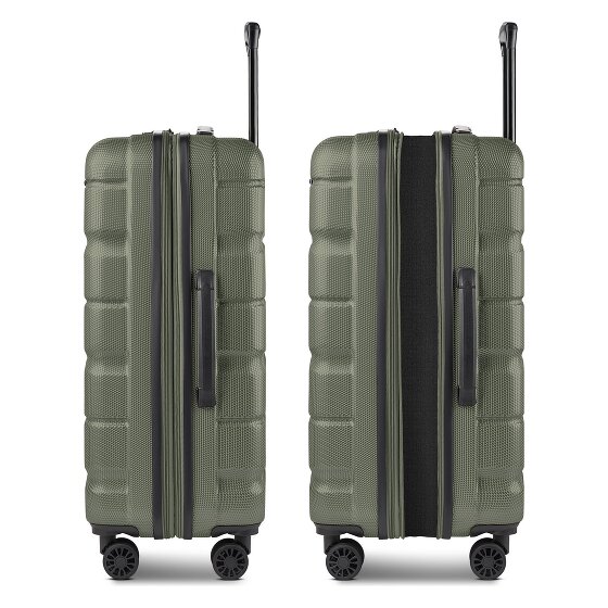 Franky Munich 4.0 4 wielen Trolley M 66 cm met uitbreidingsplooi