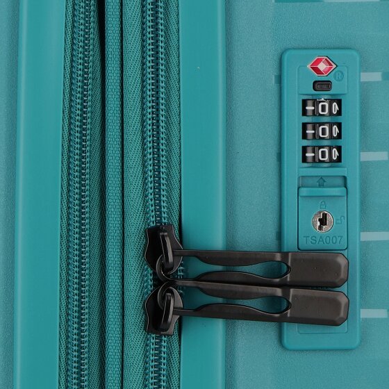 d&n Travel Line 4500 4 wielen Cabinewagen S 55 cm met uitbreidingsplooi