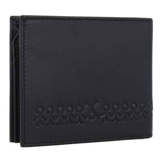 oxmox Leather Portemonnee RFID-bescherming Leer 12 cm