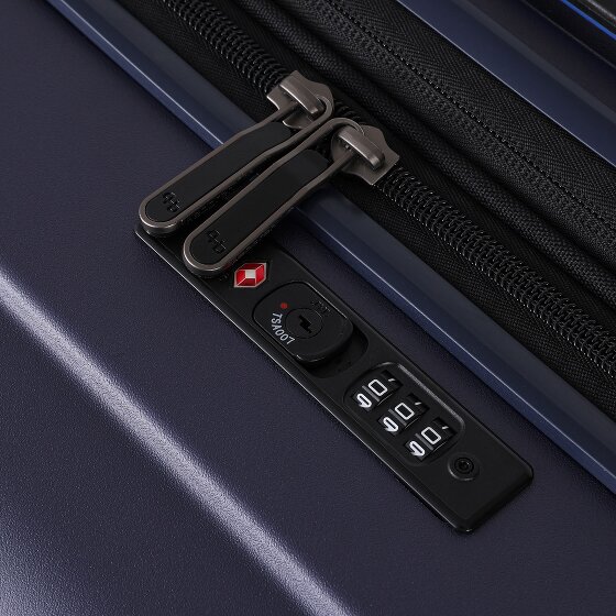 Hedgren Comby Grip L Exp 4 wielen Trolley L 74 cm met uitbreidingsplooi