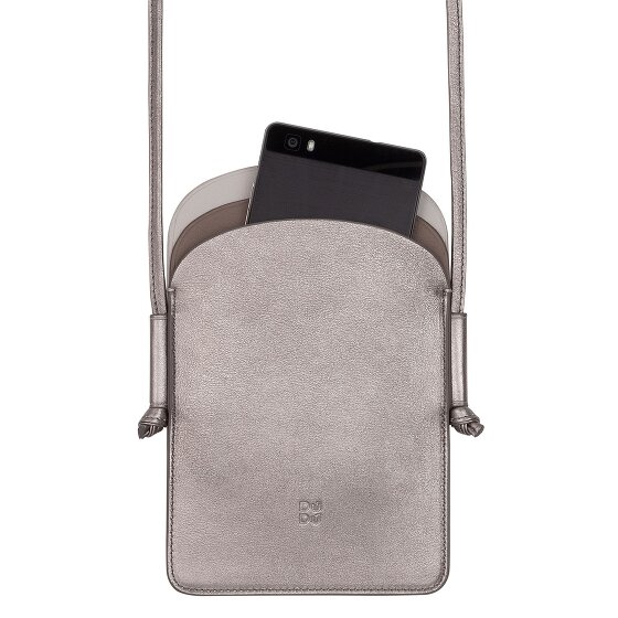 DuDu Kleurrijke Minorca mobiele tas leer 12 cm