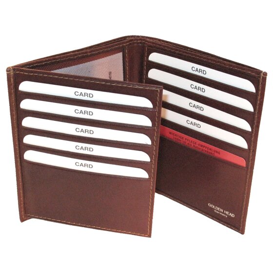 Golden Head Colorado Portemonnee RFID Leer 10 cm