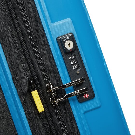 Delsey Paris Lutece Se 4 wielen Cabinewagen 55 cm met uitbreidingsplooi