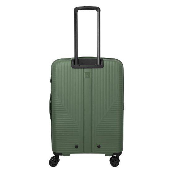 Travelite Air Stripe 4 wielen Kofferset 3-delig met uitbreidingsplooi