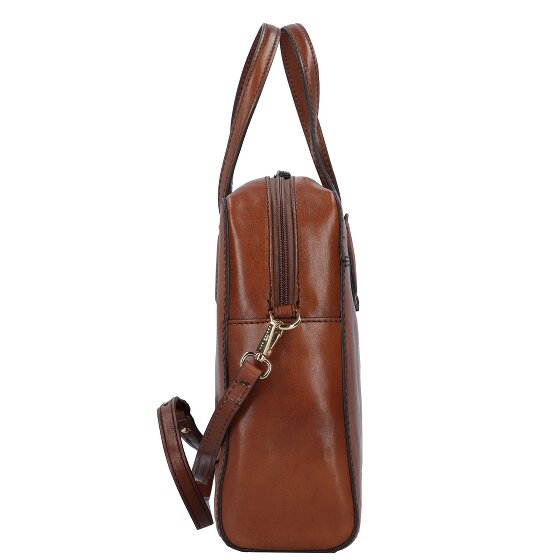 The Bridge Elettra Koffer Leer 36.5 cm Laptop compartiment