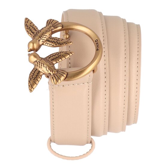 PINKO Love Berry Riem Leer