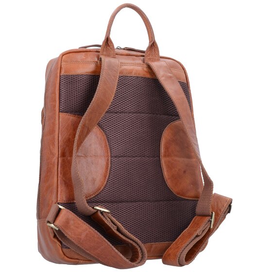 The Chesterfield Brand Mack Zakelijke rugzak Leer 40 cm Laptop compartiment