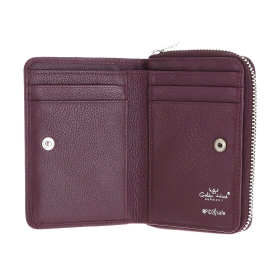 Golden Head Madrid Portemonnee RFID-bescherming Leder 11.5 cm