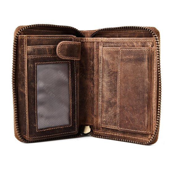 Greenburry Hecht Portemonnee Leer 13.5 cm