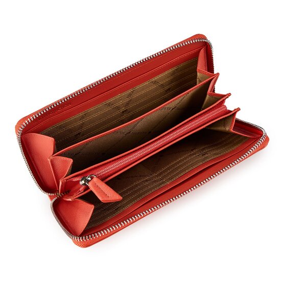 Braun Büffel Joy Portemonnee RFID-bescherming Leer 19 cm