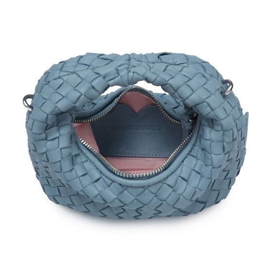 LES VISIONNAIRES Greta Micro weave Handtas Leer 20 cm