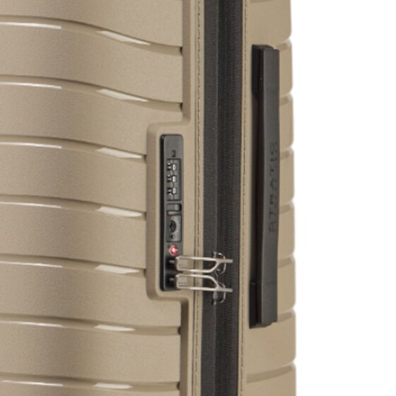 Stratic Novium 4 wielen Trolley L 77 cm met uitbreidingsplooi