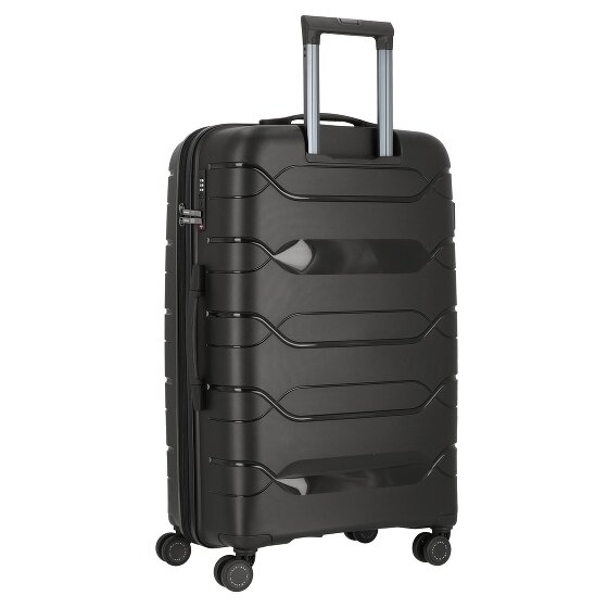 Polestream Strz by Asteroid 4 wielen Trolley L 74 cm met uitbreidingsplooi