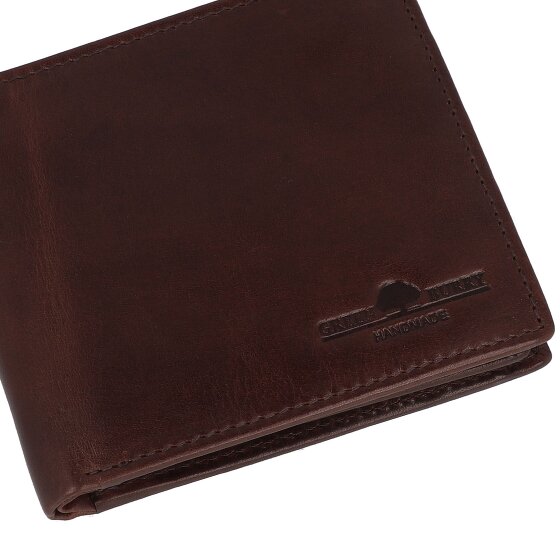 Greenburry Newport Portemonnee RFID-bescherming Leer 11 cm