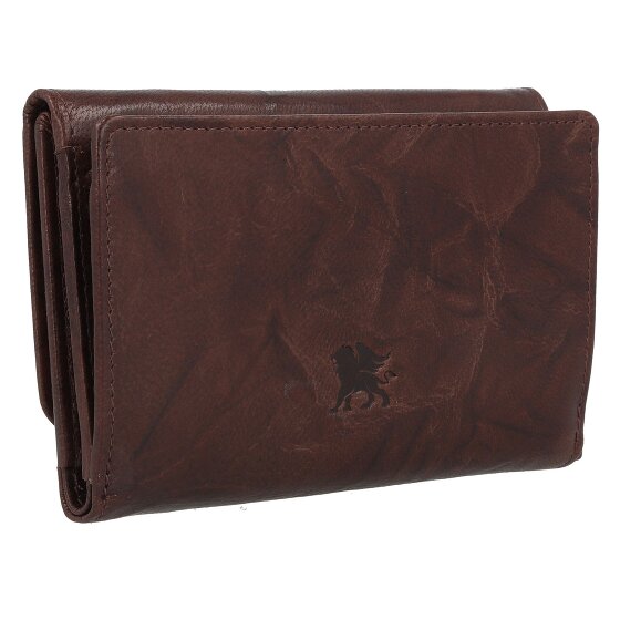 mano Donna Aurona Portemonnee RFID Leer 14,5 cm