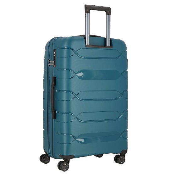 Polestream Strz by Asteroid 4 wielen Trolley L 74 cm met uitbreidingsplooi