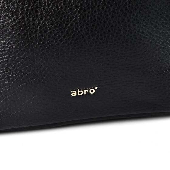 abro Ebony Schoudertas Leder 30 cm