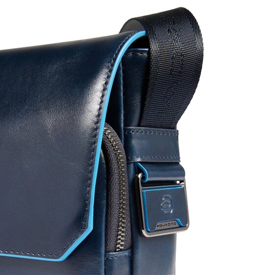 Piquadro Blue Square Boodschapper Leer 23 cm