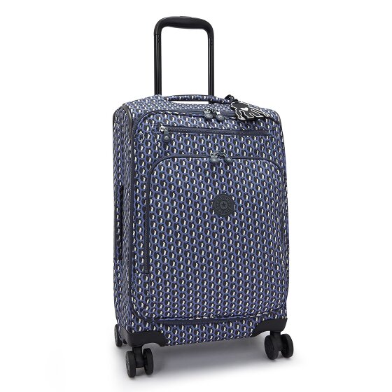 Kipling Basic Prt New Youri Spin 4 wielen Cabinewagen S 55 cm