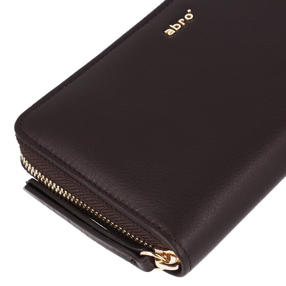 abro Dalia Portemonnee RFID-bescherming Leer 19 cm