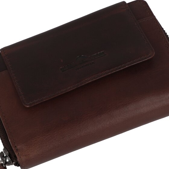Greenburry Newport Portemonnee RFID-bescherming Leer 14 cm