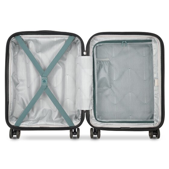 Delsey Paris Shadow 5.0 Slim 4-Wiel Cabin Trolley 55 cm
