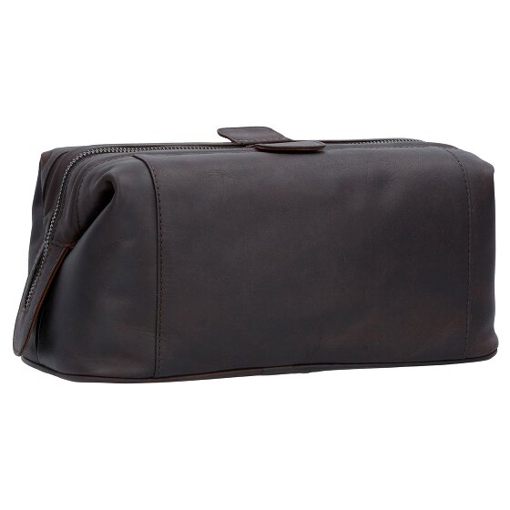 The Chesterfield Brand Wax Pull Up Toilettas Leer 29 cm