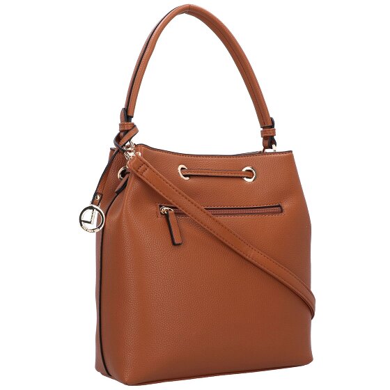 L.Credi Ebbenhouten buideltas 28 cm