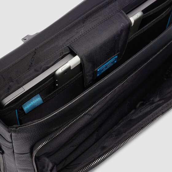 Piquadro Modus Koffer Leer 40 cm Laptop compartiment