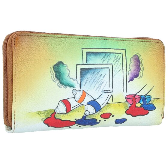 Greenland Nature Art+Craft Portemonnee RFID Leer 20 cm