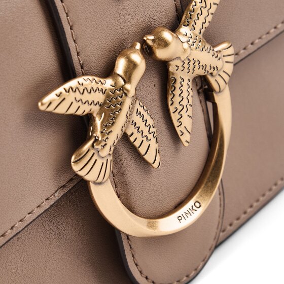 PINKO Love One Crossbody tas Leder 21 cm