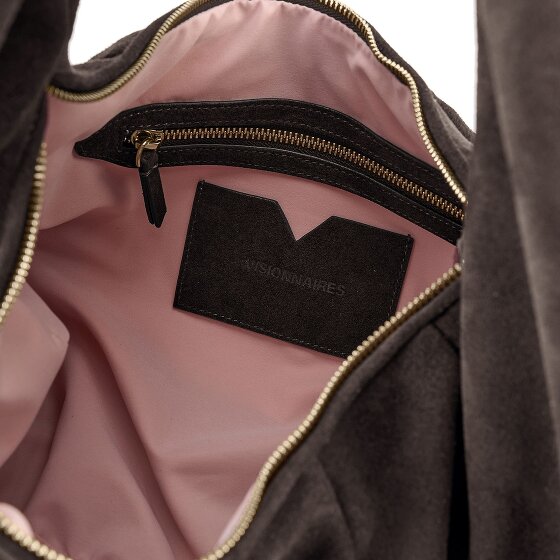 LES VISIONNAIRES Greta Essential Schoudertas Leder 43 cm